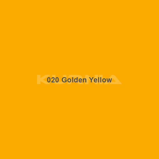 Oracal 651-020 Glossy Golden Yellow