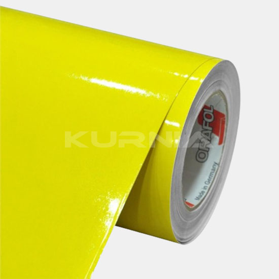 Oracal 651-025 Glossy Brimstone Yellow