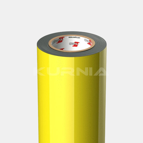 Oracal 651-025 Glossy Brimstone Yellow