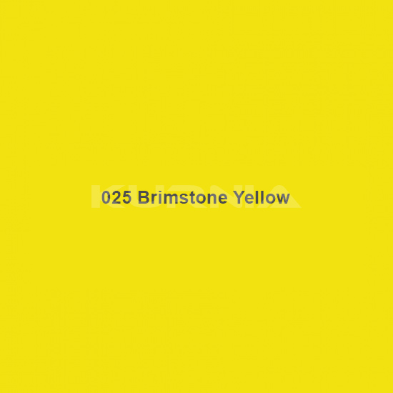 Oracal 651-025 Glossy Brimstone Yellow