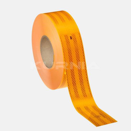 Sticker 3M Conspicuity Rambu Seri Diamond Grade (KUNING)
