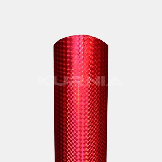 Stiker Hologram L.60 - Merah Kotak