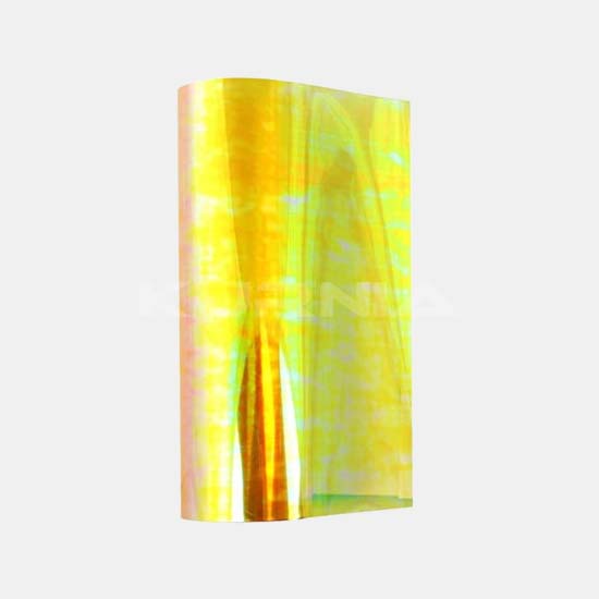 Stiker Lampu Bunglon L. 30cm - Bunglon Kuning