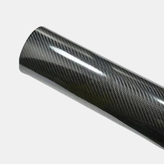 Stiker Carbon 6D HITAM L.150cm