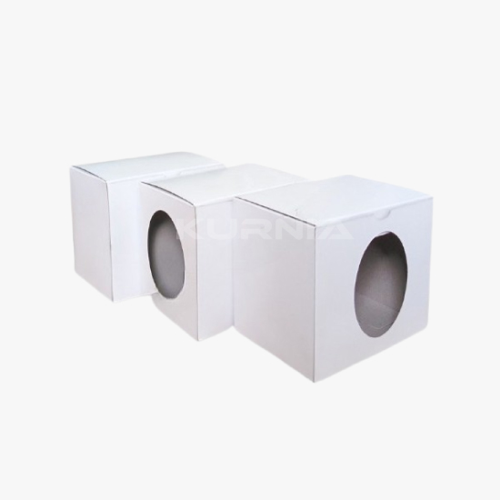 Kotak Mug Polos - Bolong