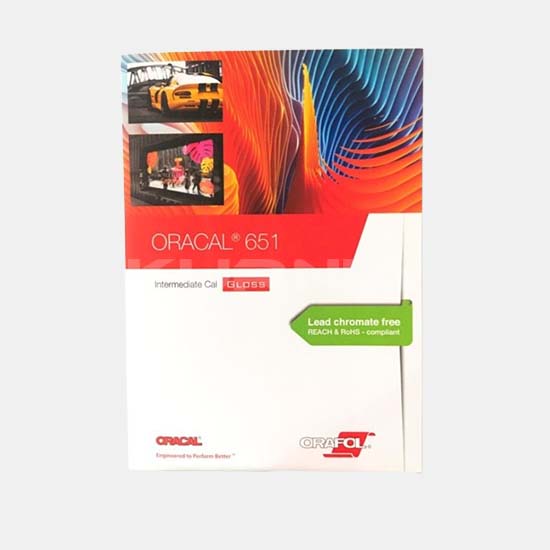 Katalog Stiker Oracal 651 Glossy