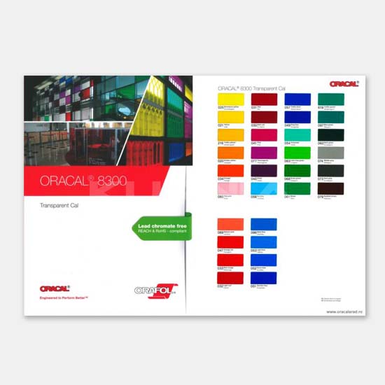 Katalog Stiker Oracal 8300