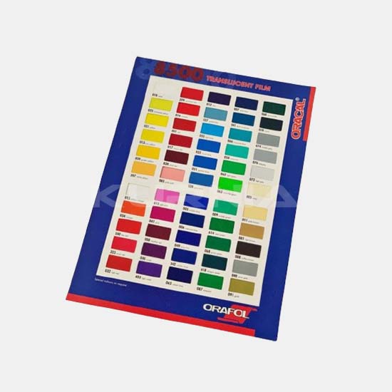 Katalog Stiker Oracal 8500