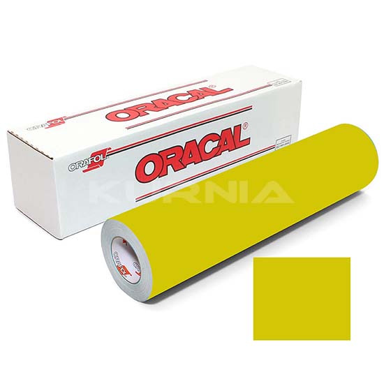 Oracal 8500 Transcluent - 025 Brimstone Yellow