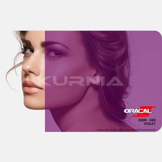 Oracal 8300 Transparent - 040 Violet