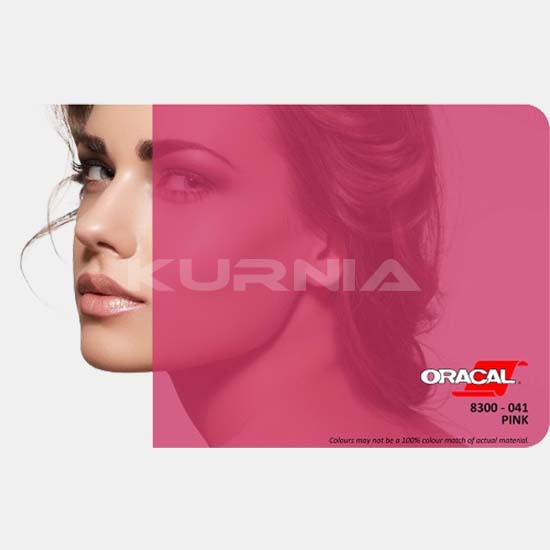 Oracal 8300 Transparent - 041 Pink