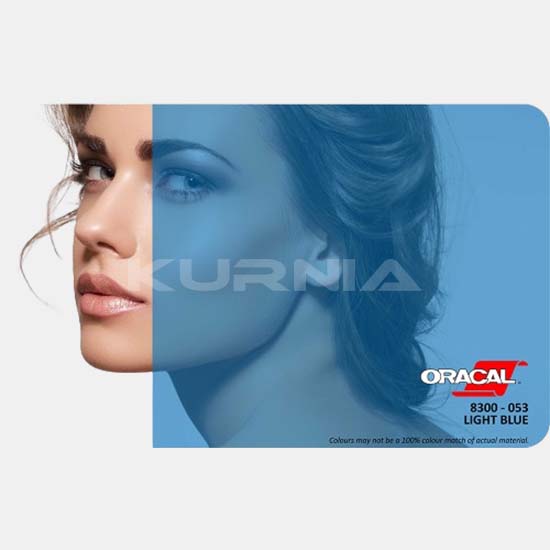 Oracal 8300 Transparent - 053 Light Blue
