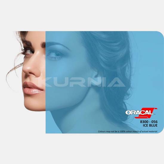 Oracal 8300 Transparent - 056 Ice Blue