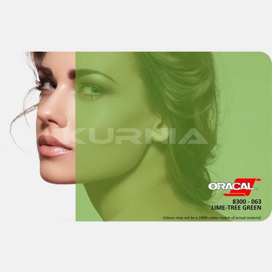Oracal 8300 Transparent - 063 Lime Tree Green