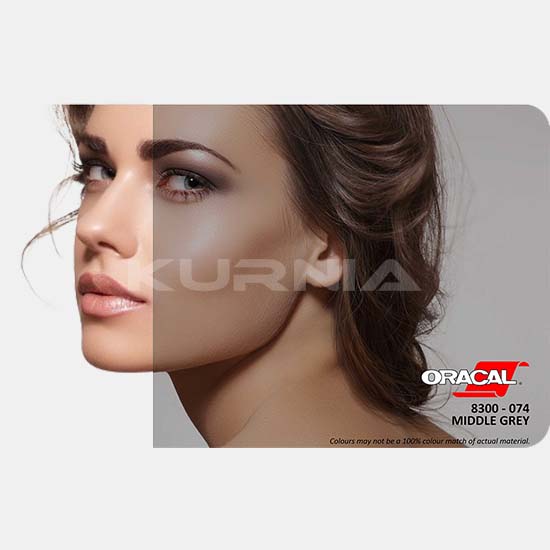 Oracal 8300 Transparent - 074 Middle Grey