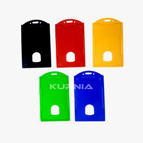 Tempat ID Card Agrow Merah Transparan