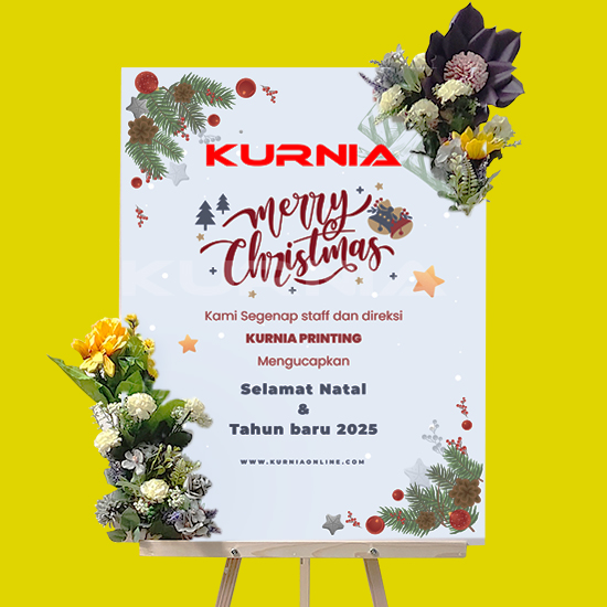 CETAK PAPAN BUNGA BEKASI