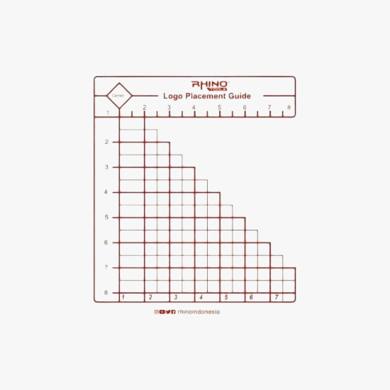 Penggaris Logo Placement Guides