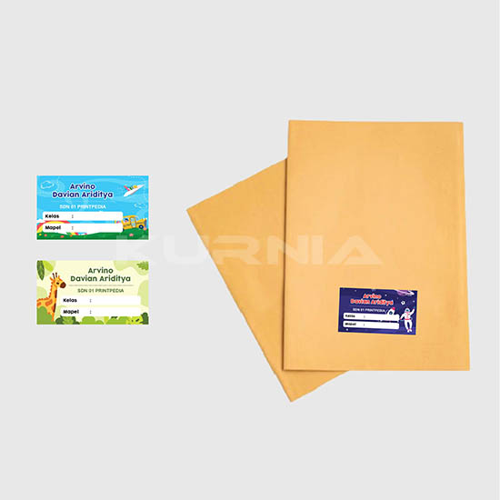 Sticker Label Buku